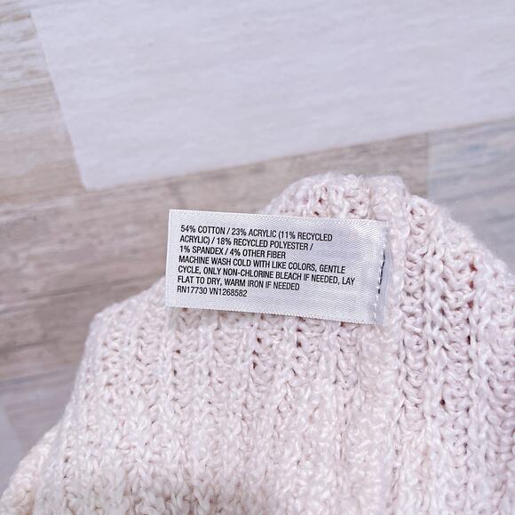 Universal Thread Mini Sweater Skirt Cream Pull On Cotton Blend Womens XS - Picture 5 of 7